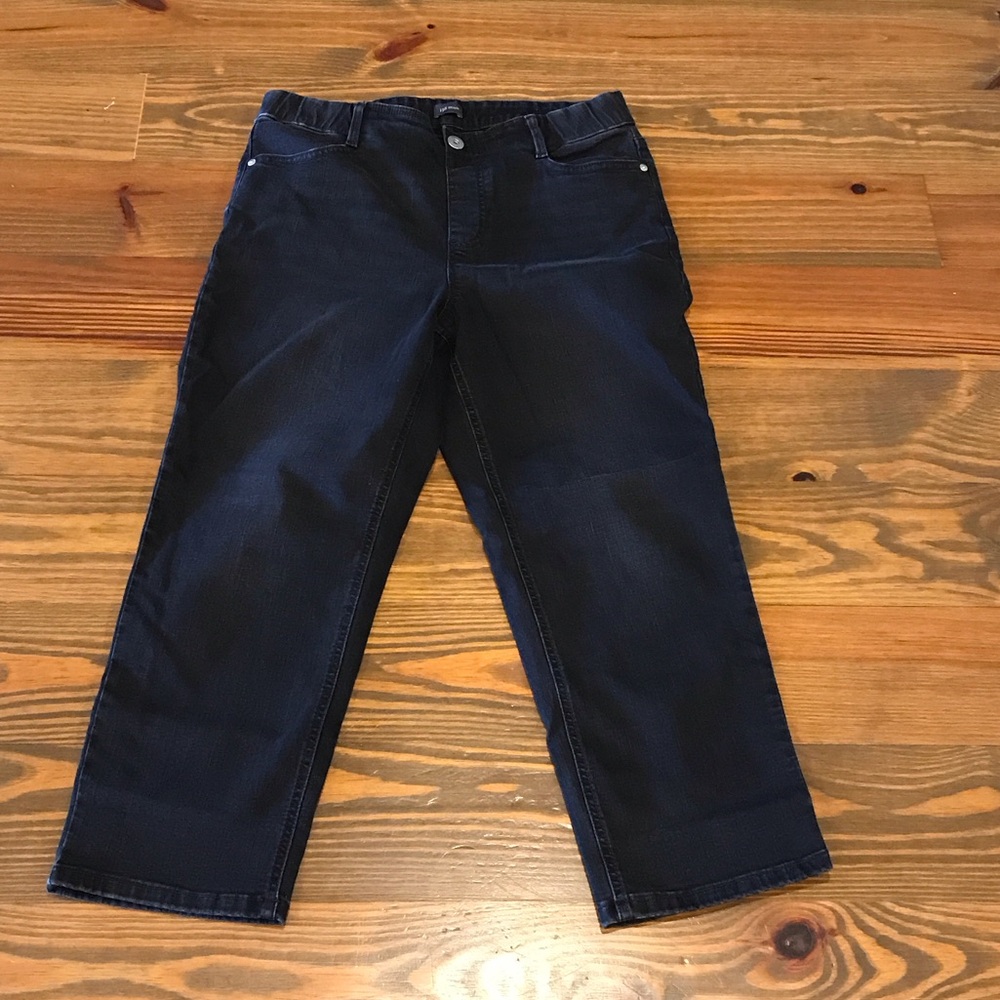 J.Jill Black Denim Jeans 10